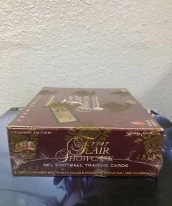 Unbranded 1997 FLEER Flair Showcase NFL Football Trading Cards Hobby Exclusive BOX SEALED Collectible Cards