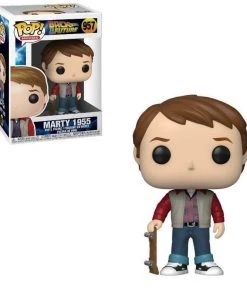 New Funko POP! Movies: Back To The Future MARTY 1955 Figure #957 DAMAGE BOX