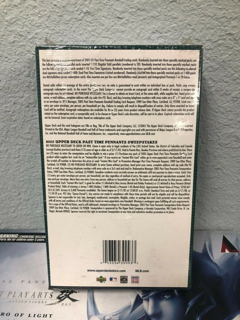 Unbranded Collectible Cards 2005 UPPER DECK Past Time Pennants MLB Baseball Hobby BOX NEW/SEALED 8 Unbranded Collectible Cards 2005 UPPER DECK Past Time Pennants MLB Baseball Hobby BOX NEW/SEALED