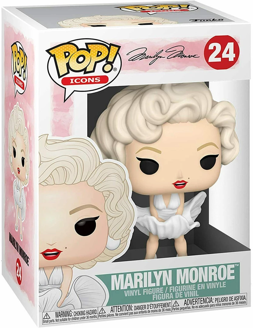 Funko POP! Icons MARILYN MONROE Figure #24 DAMAGE BOX New 3 Funko POP! Icons MARILYN MONROE Figure #24 DAMAGE BOX New