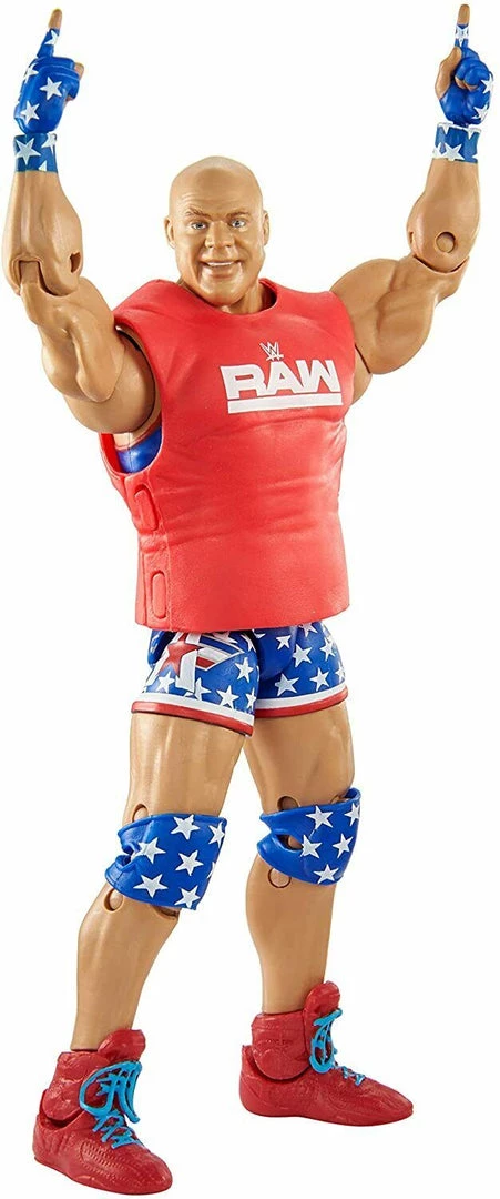 MATTEL WWE Wrestling Elite Collection 66 KURT ANGLE Action Figure DAMAGE BOX New 9 MATTEL WWE Wrestling Elite Collection 66 KURT ANGLE Action Figure DAMAGE BOX New