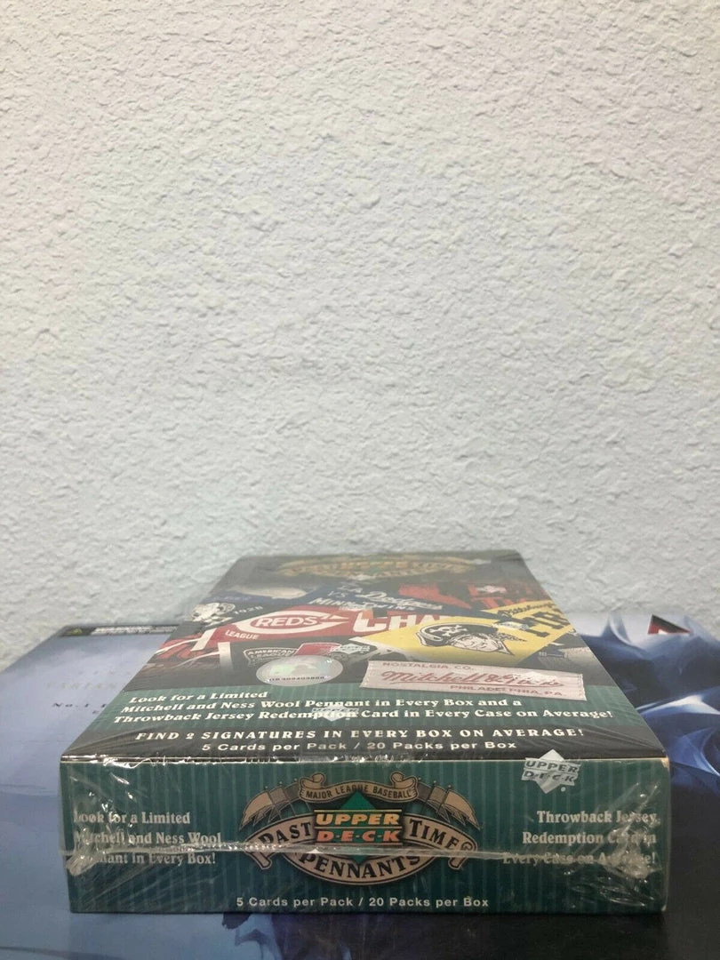 Unbranded Collectible Cards 2005 UPPER DECK Past Time Pennants MLB Baseball Hobby BOX NEW/SEALED 4 Unbranded Collectible Cards 2005 UPPER DECK Past Time Pennants MLB Baseball Hobby BOX NEW/SEALED