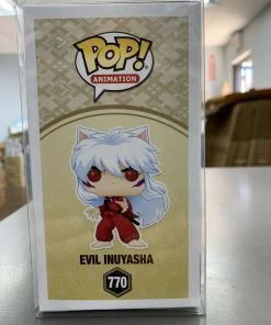 Funko POP! Anime EVIL INUYAHSA Special Edition Exclusive Figure #770 DAMAGE BOX