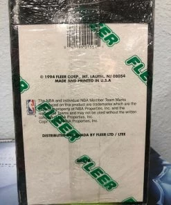 Unbranded New 1993-94 FLEER NBA Basketball Cards Series 2 Hobby BOX