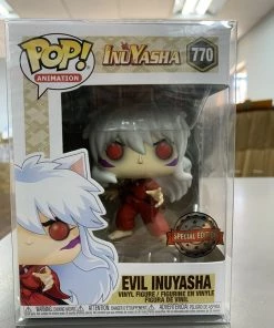 Funko POP! Anime EVIL INUYAHSA Special Edition Exclusive Figure #770 DAMAGE BOX