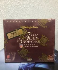 Unbranded 1997 FLEER Flair Showcase NFL Football Trading Cards Hobby Exclusive BOX SEALED Collectible Cards