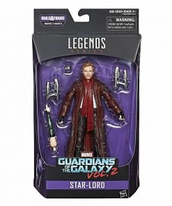 Marvel Guardians Of The Galaxy Legends Series STAR-LORD 6" Figure DAMAGE BOX New