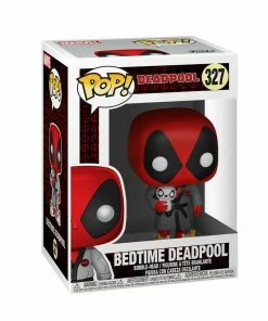 Funko POP! Deadpool BEDTIME DEADPOOL Figure #327 DAMAGE BOX
