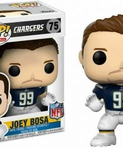Funko POP! NFL LA Chargers JOEY BOSA Figure #75 W/ Protector New