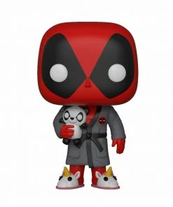 Funko POP! Deadpool BEDTIME DEADPOOL Figure #327 DAMAGE BOX