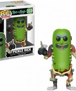 New Funko POP! Anime: Rick And Morty PICKLE RICK Figure #333 DAMAGE BOX