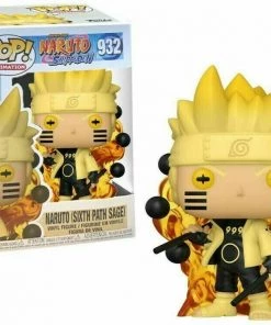 Unbranded New Funko POP! Anime: Naruto NARUTO SIX PATH SAGE Figure #932 DAMAGE BOX
