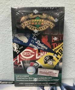 Unbranded Collectible Cards 2005 UPPER DECK Past Time Pennants MLB Baseball Hobby BOX NEW/SEALED