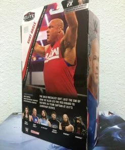 MATTEL WWE Wrestling Elite Collection 66 KURT ANGLE Action Figure DAMAGE BOX New 14 MATTEL WWE Wrestling Elite Collection 66 KURT ANGLE Action Figure DAMAGE BOX New