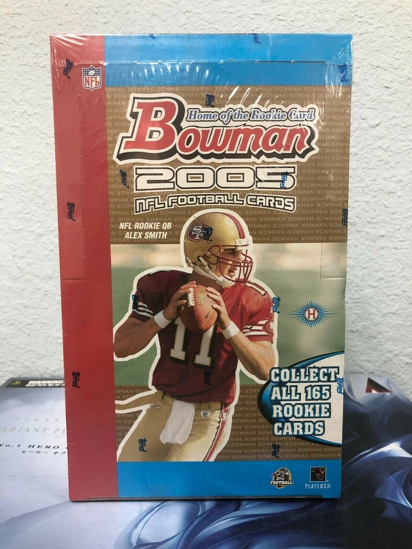 Unbranded 2005 BOWMAN NFL Football Cards Hobby BOX Factory NEW/SEALED 3 Unbranded 2005 BOWMAN NFL Football Cards Hobby BOX Factory NEW/SEALED