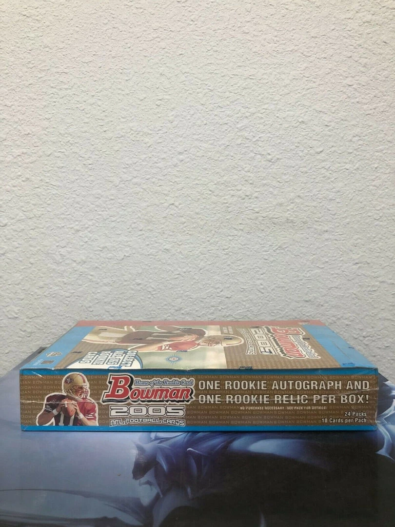 Unbranded 2005 BOWMAN NFL Football Cards Hobby BOX Factory NEW/SEALED 5 Unbranded 2005 BOWMAN NFL Football Cards Hobby BOX Factory NEW/SEALED