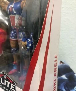 MATTEL WWE Wrestling Elite Collection 66 KURT ANGLE Action Figure DAMAGE BOX New 13 MATTEL WWE Wrestling Elite Collection 66 KURT ANGLE Action Figure DAMAGE BOX New