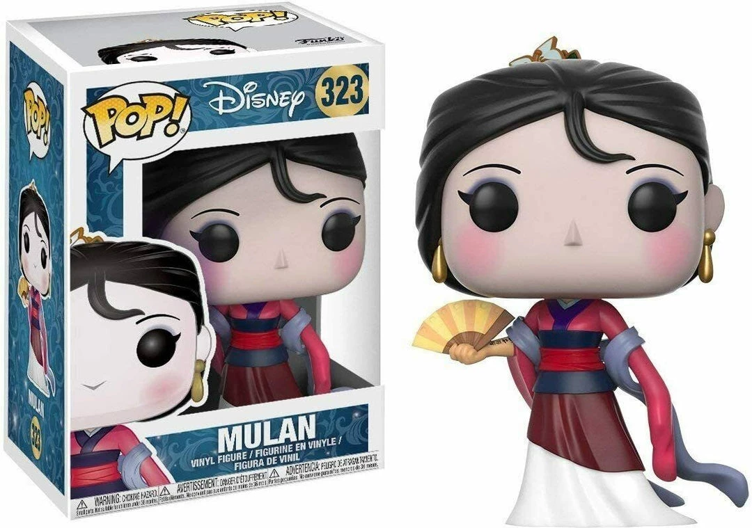 New Funko POP! Disney MULAN Figure #323 DAMAGE BOX 3 New Funko POP! Disney MULAN Figure #323 DAMAGE BOX