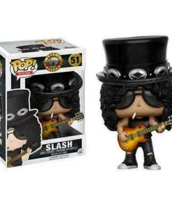 Funko POP! Rocks: Guns N Roses SLASH Figure #51 DAMAGE BOX New
