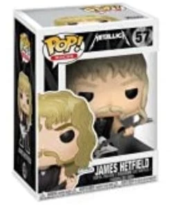 Funko POP! Rocks: Metallica JAMES HETFIELD Figure #57 W/ Protector