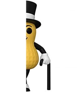 Funko POP! Ad Icons: Planters MR. PEANUT Figure #107 W/ Protector