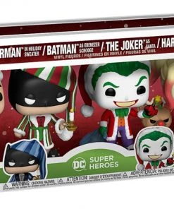 Unbranded Funko POP! Heroes DC SUPER HEROES Special Edition 4-Pack Figures
