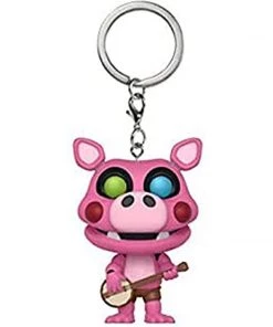 Funko Pop Keychain: Five Nights At Freddy's Pizza Simulator - Pigpatch Collectible Figure Keychains
