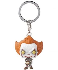 Funko Pocket Pop Keychain: IT Chapter Two - Pennywise With Beaver Hat #40651 Keychains