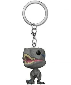 Funko Pop Keychain: Jurassic World 2 - Blue Velociraptor Keychains 8 Funko Pop Keychain: Jurassic World 2 - Blue Velociraptor Keychains