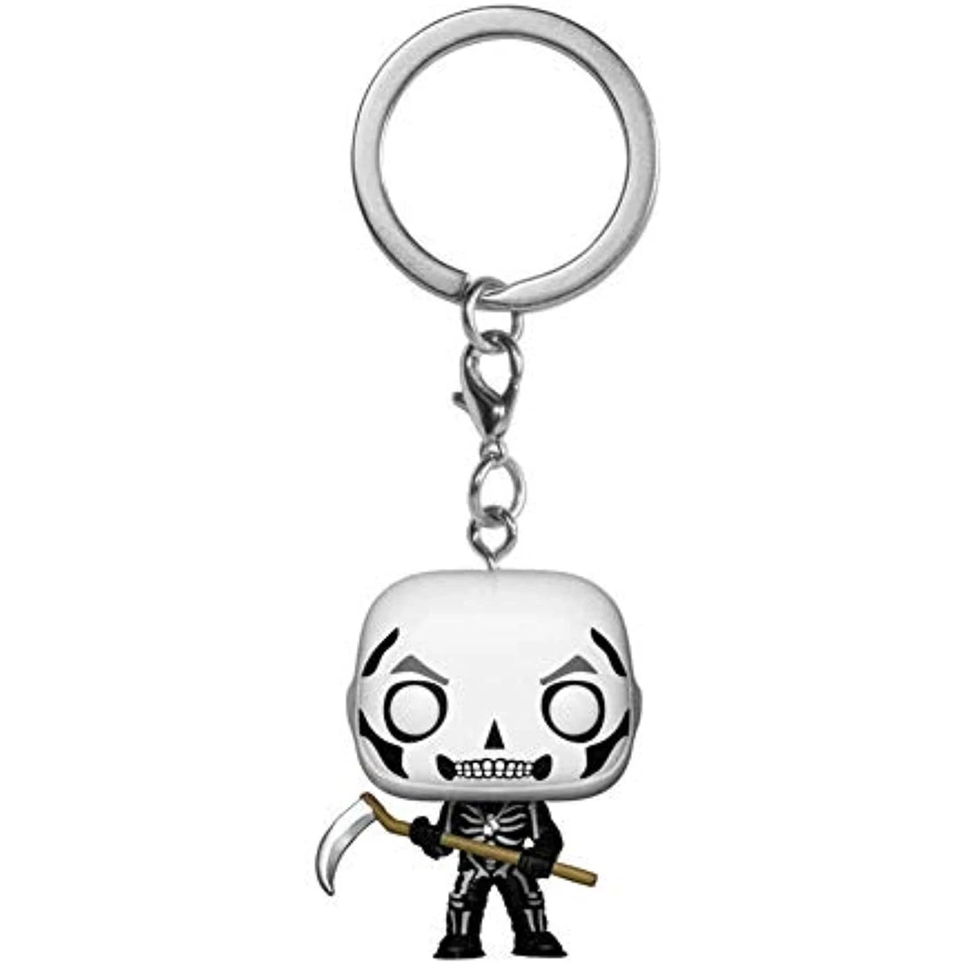 Funko Pop Keychain Fortnite - Skull Trooper Vinyl Figure Keychains 3 Funko Pop Keychain Fortnite - Skull Trooper Vinyl Figure Keychains