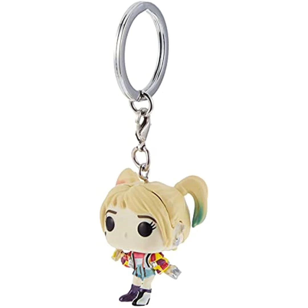 Funko Pop! Keychains: Birds Of Prey - Harley Quinn (Caution Tape) 3 Funko Pop! Keychains: Birds Of Prey - Harley Quinn (Caution Tape)