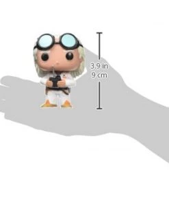 Funko POP! Movies: Back To The Future DR. EMMETT BROWN Figure #50 W/ Protector