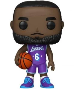Funko POP NBA: Lakers - Lebron James Figure W/ Protector