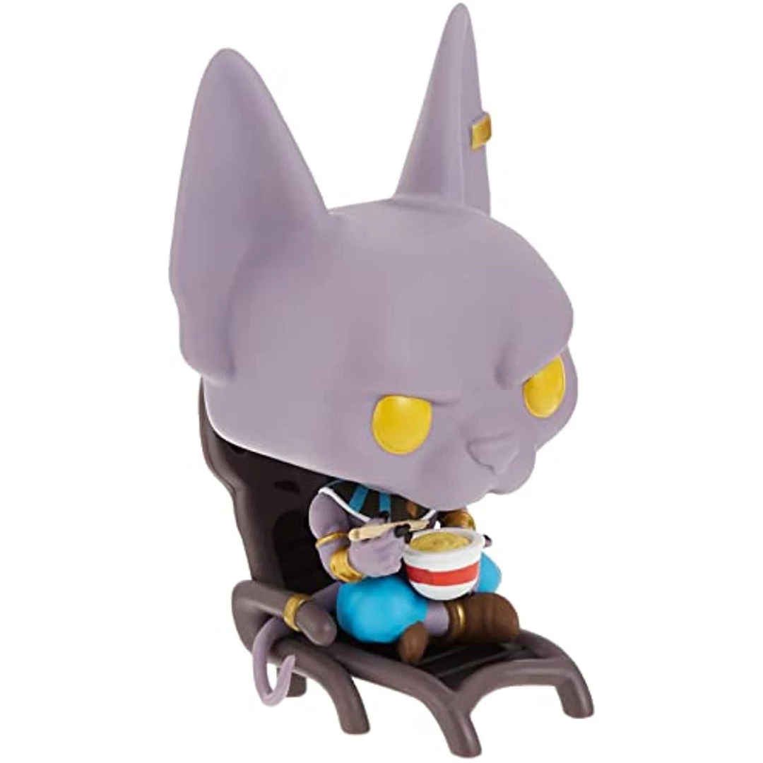 Funko Dragon Ball Super Pop! Animation Beerus (Eating Noodles) Figure SE Exclusive W/ Protector 6 Funko Dragon Ball Super Pop! Animation Beerus (Eating Noodles) Figure SE Exclusive W/ Protector