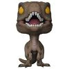 Funko Pop! Movies: Jurassic Park - Velociraptor Figure W/Protector Playsets & Toys