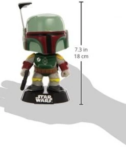 Funko Pop! Star Wars #08 Boba Fett Vinyl Bobble-Head W/Protector