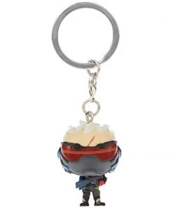 Keychains Funko Pop Keychain: Overwatch - Soldier 76 Figure W/Protector