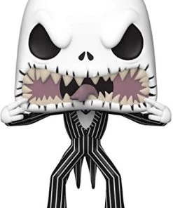 Funko POP! Disney: NBC JACK SKELLINGTON Scary Face Figure #808 W/ Protector