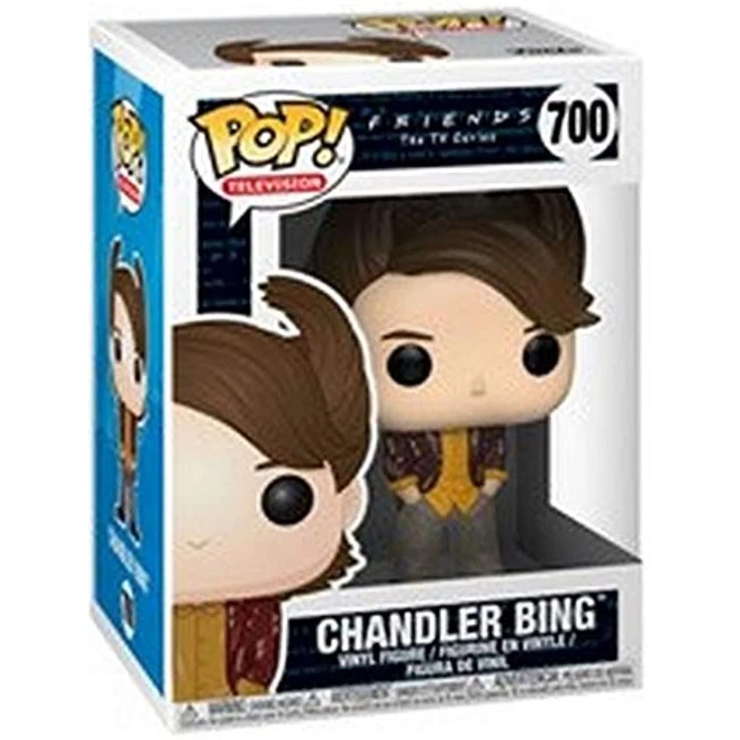 Funko Pop Television: Friends - 80's Hair Chandler Figure W/Protector 6 Funko Pop Television: Friends - 80's Hair Chandler Figure W/Protector