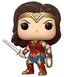Toystops Funko POP! Heroes: DC Justice League WONDER WOMEN Figure #206 W/ Protector