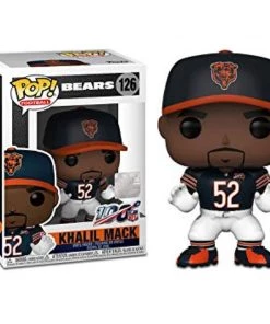 Funko Sports NFL Khalil Mack # 126 Chicago Bears Wave 6 Pop Vinyl Figure W/ Protector 9 Funko Sports NFL Khalil Mack # 126 Chicago Bears Wave 6 Pop Vinyl Figure W/ Protector