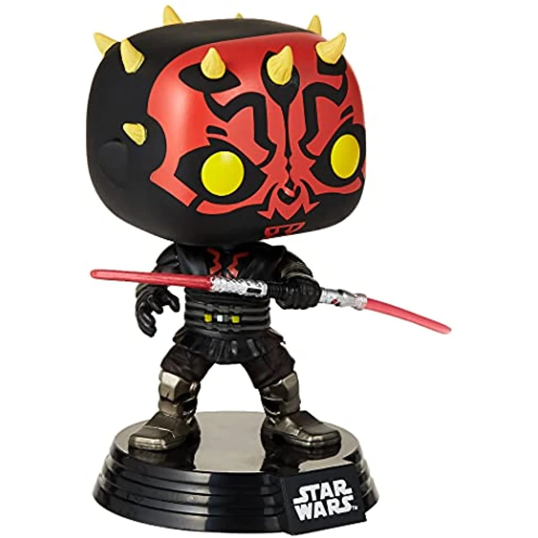Funko POP! Star Wars: Clone Wars Wave 2 DARTH MAUL Figure #410 W/ Protector 3 Funko POP! Star Wars: Clone Wars Wave 2 DARTH MAUL Figure #410 W/ Protector