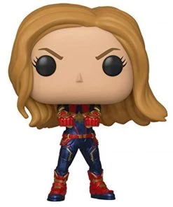 Funko POP! Marvel: Avengers Endgame CAPTAlN MARVEL Figure #459 W/ Protector