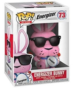 Funko Pop! AD Icons: Energizer Bunny Figure W/ Protector 10 Funko Pop! AD Icons: Energizer Bunny Figure W/ Protector