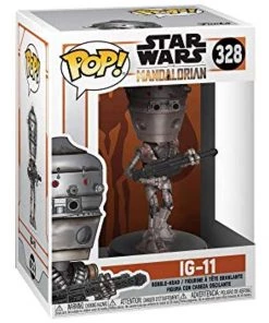 Funko Pop! Star Wars: Mandalorian - IG-11 Figure W/Protector