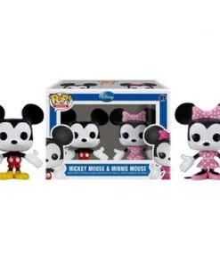 Funko Mini Pop Figures - Mickey And Minnie Mouse