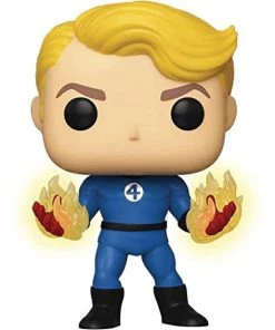 Funko POP! Marvel: Fantastic 4 HUMAN TORCH Specialty Series Figure W/ Protector