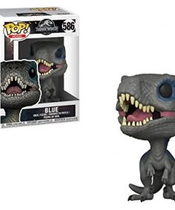 Funko POP! Movies: Jurassic World Fallen Kingdom BLUE Figure #586 W/ Protector