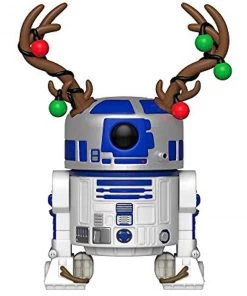 Funko Pop Star Wars: Holiday - R2D2 With Antlers Figure W/Protector