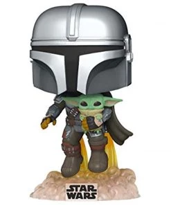 Funko POP! Star Wars The MANDALORIAN W/ The CHILD #402 DAMAGE BOX